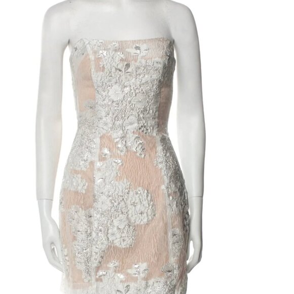 Elliatt Lace Mini Strapless Dress XXS - Picture 1 of 3